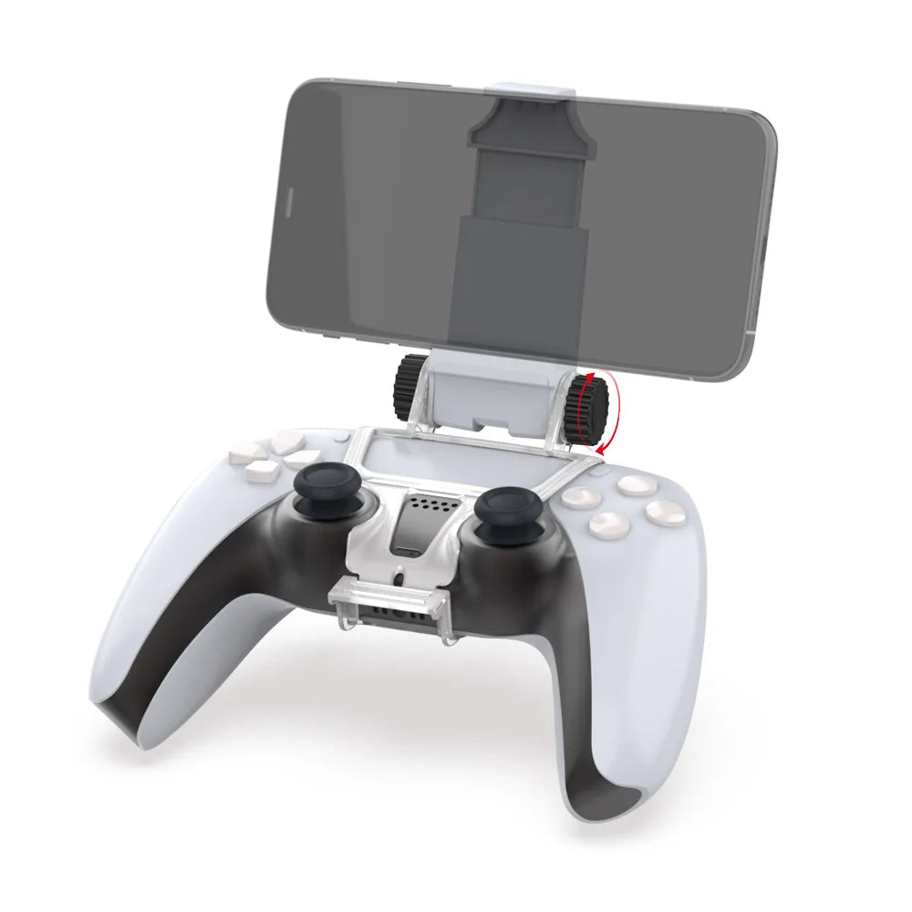 Support Smartphone pour Manette PS5 – Expérience de Jeu Mobile Optimisée