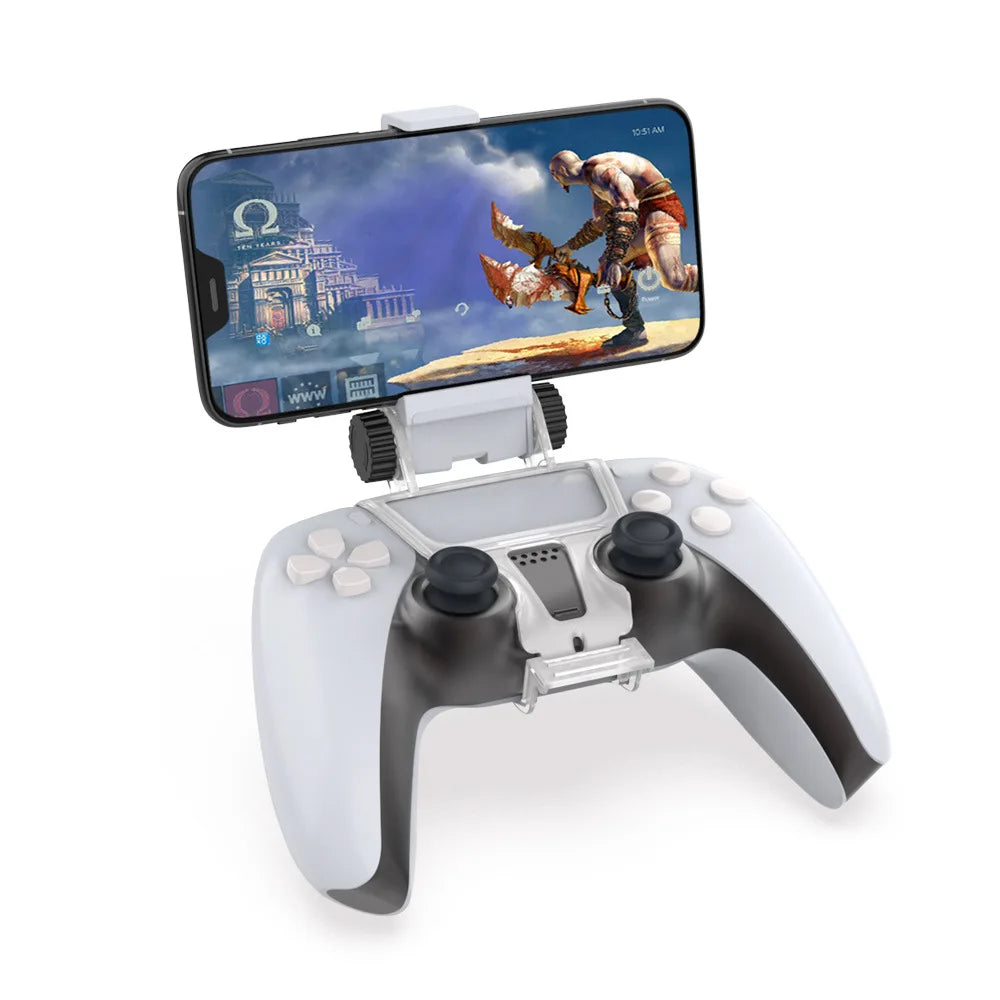 Support Smartphone pour Manette PS5 – Expérience de Jeu Mobile Optimisée