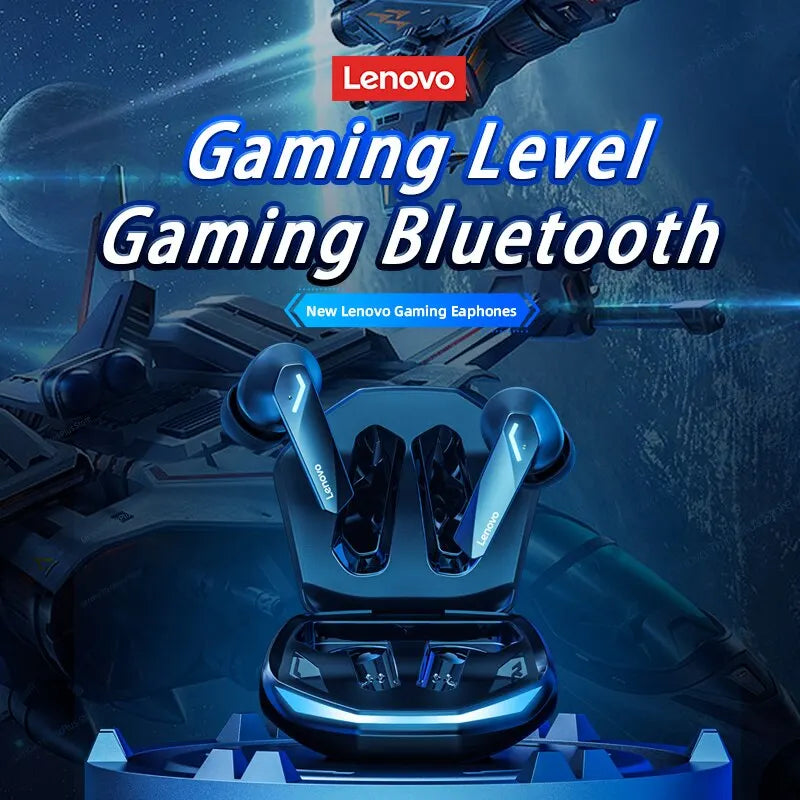 Écouteurs Gaming Bluetooth Lenovo GM2 Pro – Son Immersif &amp; Faible Latence