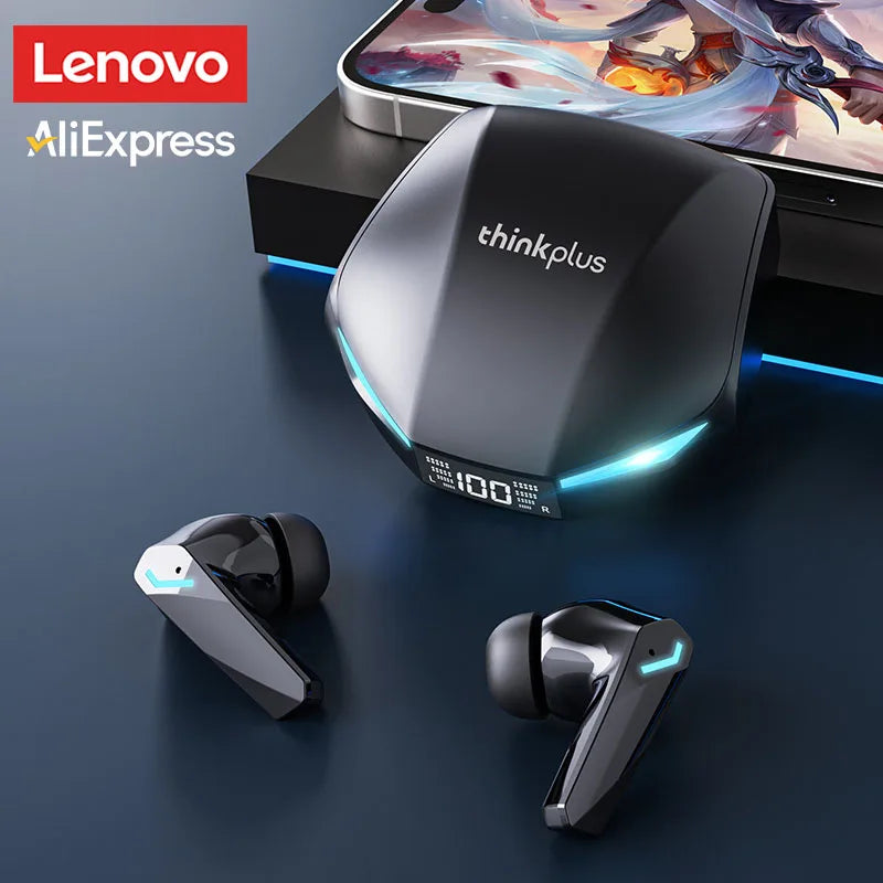 Écouteurs Gaming Bluetooth Lenovo GM2 Pro – Son Immersif &amp; Faible Latence